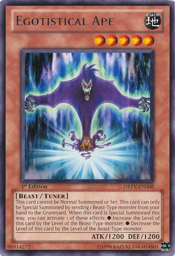 Egotistical Ape [DREV-EN008] Rare - Josh's Cards