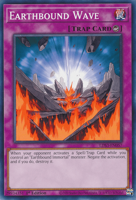 Earthbound Wave [LDS3-EN057] Common - Josh's Cards