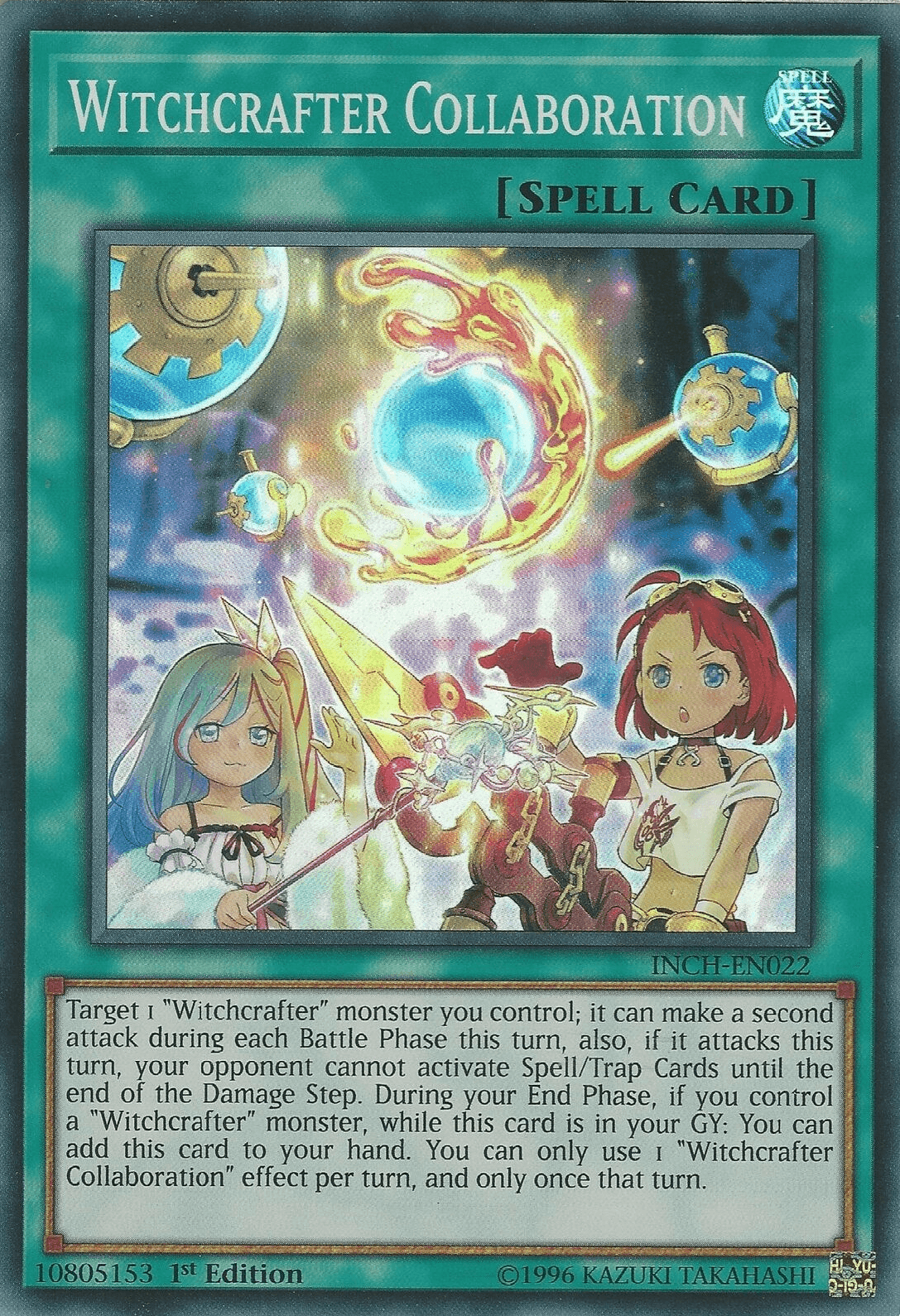 Witchcrafter Collaboration [INCH-EN022] Super Rare - Josh's Cards