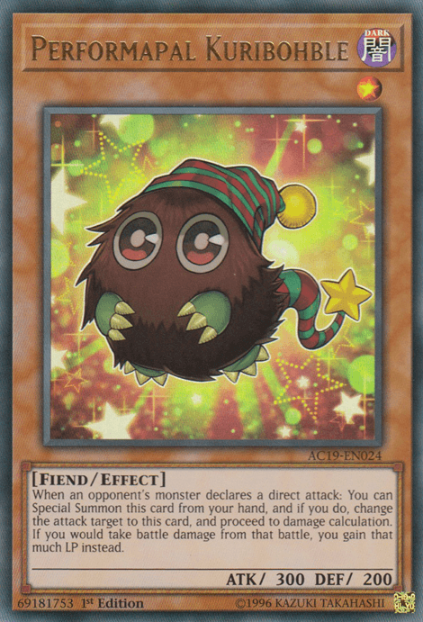 Performapal Kuribohble [AC19-EN024] Ultra Rare - Josh's Cards