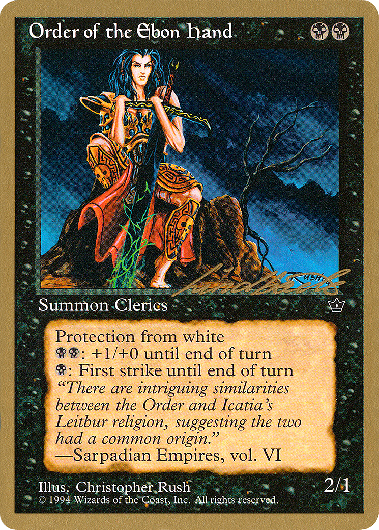 Order of the Ebon Hand (WCD-LL42B) - Pro Tour Collector Set