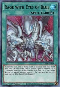 Rage with Eyes of Blue (Green) [LDS2-EN029] Ultra Rare - Josh's Cards