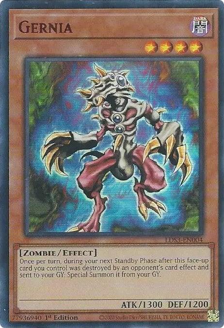Gernia (Red) [LDS3-EN004] Ultra Rare - Josh's Cards