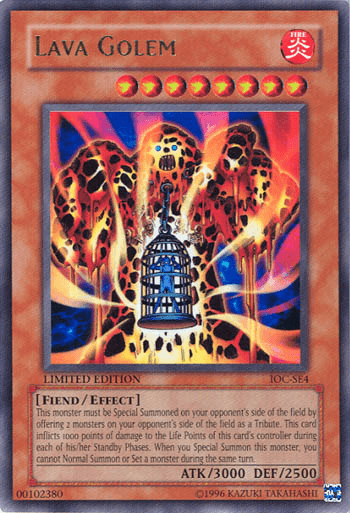 Lava Golem [IOC-SE4] Ultra Rare - Josh's Cards