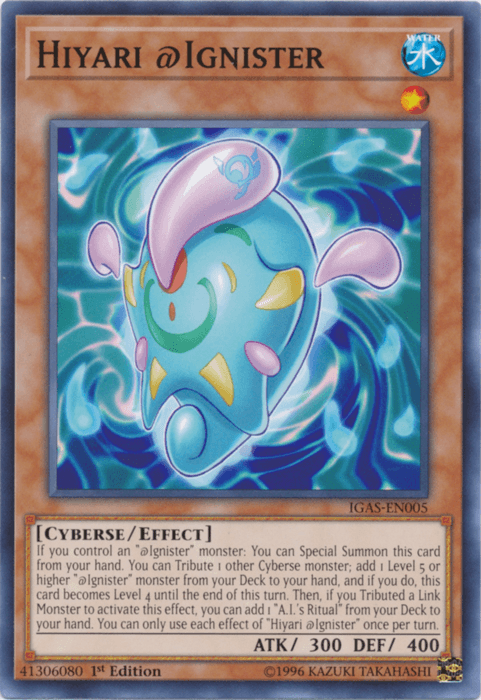 Hiyari @Ignister [IGAS-EN005] Common - Josh's Cards
