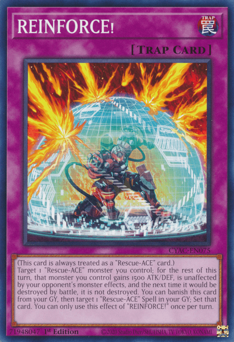 REINFORCE! [CYAC-EN075] Common - Josh's Cards