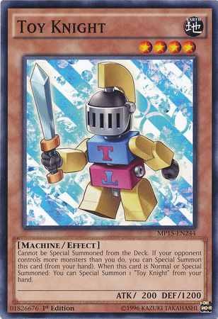 Toy Knight [MP15-EN244] Common - Josh's Cards
