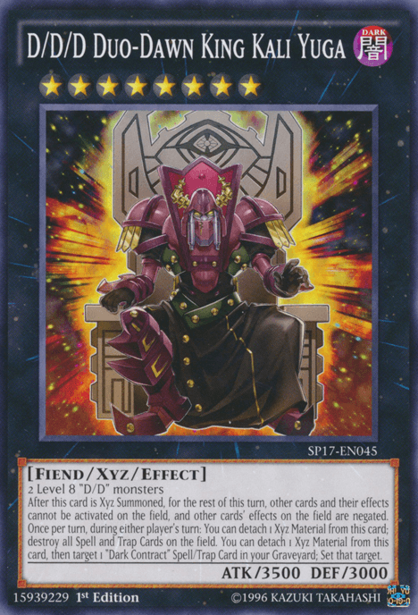 D/D/D Duo-Dawn King Kali Yuga [SP17-EN045] Common - Josh's Cards
