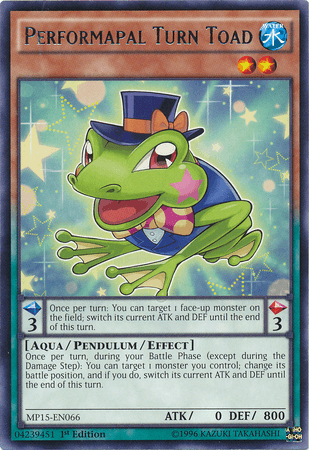 Performapal Turn Toad [MP15-EN066] Rare - Josh's Cards