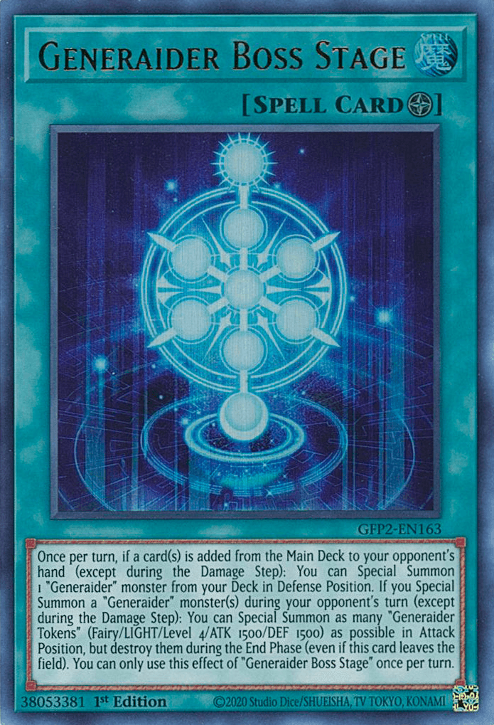 Generaider Boss Stage [GFP2-EN163] Ultra Rare - Josh's Cards