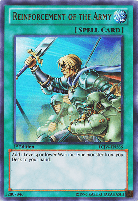 Reinforcement of the Army [LCJW-EN286] Ultra Rare - Josh's Cards