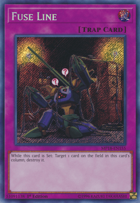 Fuse Line [MP18-EN155] Secret Rare - Josh's Cards