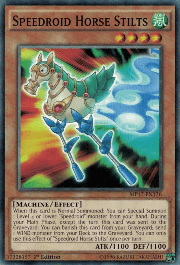 Speedroid Horse Stilts [MP17-EN176] Common - Josh's Cards