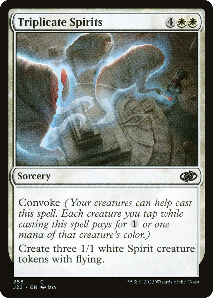 Triplicate Spirits (J22-258) - Jumpstart 2022