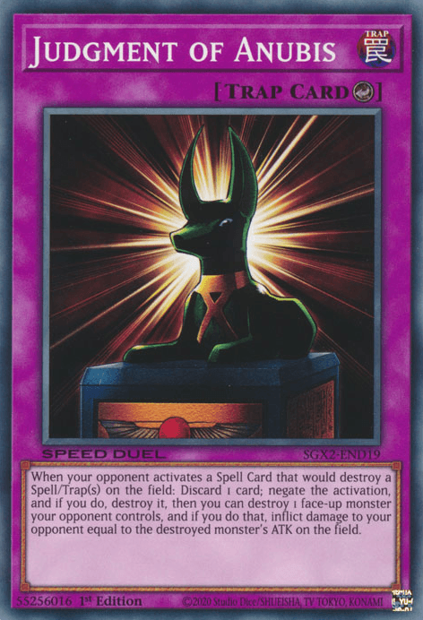 Judgment of Anubis [SGX2-END19] Common - Josh's Cards