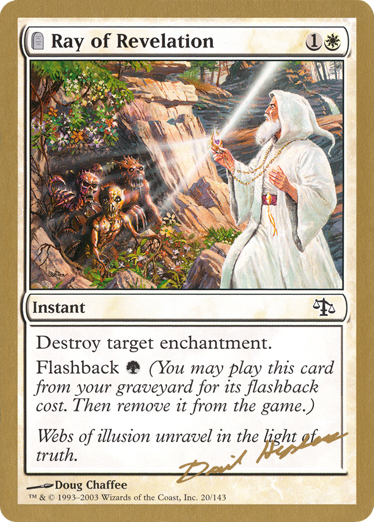 Ray of Revelation (WCD-DH20) - World Championship Decks 2003: (tombstone)