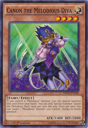 Canon the Melodious Diva [MP15-EN128] Common - Josh's Cards