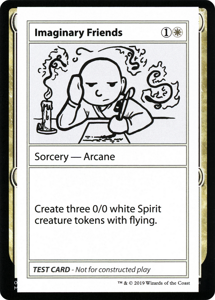 Imaginary Friends (CMB1-007) - Mystery Booster Playtest Cards 2021