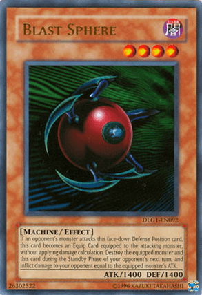 Blast Sphere [DLG1-EN092] Ultra Rare - Josh's Cards