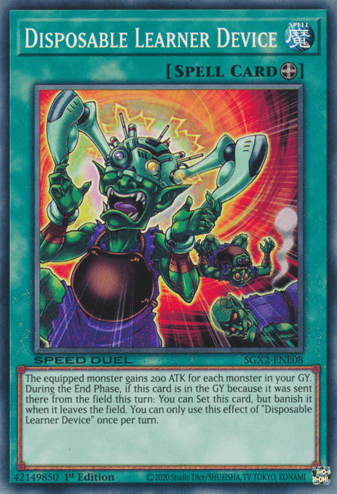 Disposable Learner Device [SGX2-ENE08] Common - Josh's Cards