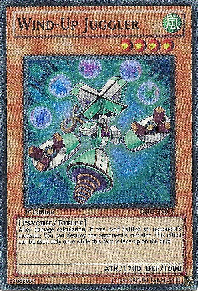 Wind-Up Juggler [GENF-EN015] Super Rare - Josh's Cards