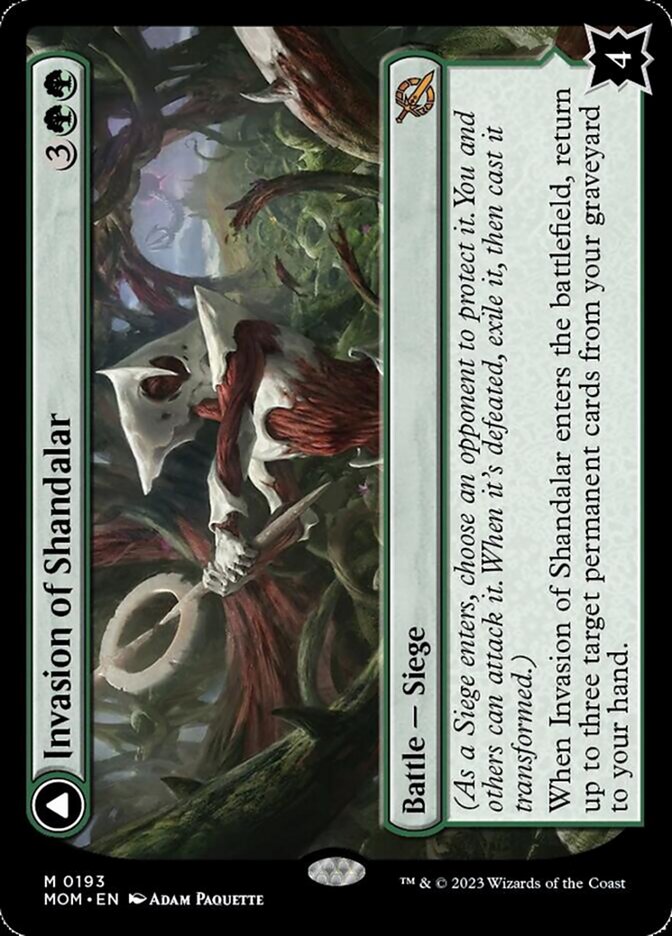 Invasion of Shandalar // Leyline Surge (MOM-193) - March of the Machine