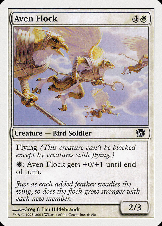 Aven Flock [Eighth Edition] Foil