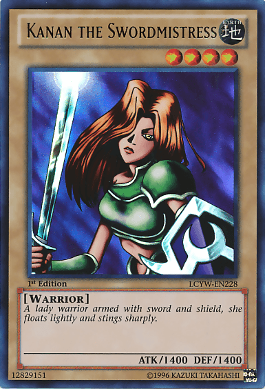 Kanan the Swordmistress [LCYW-EN228] Ultra Rare - Josh's Cards