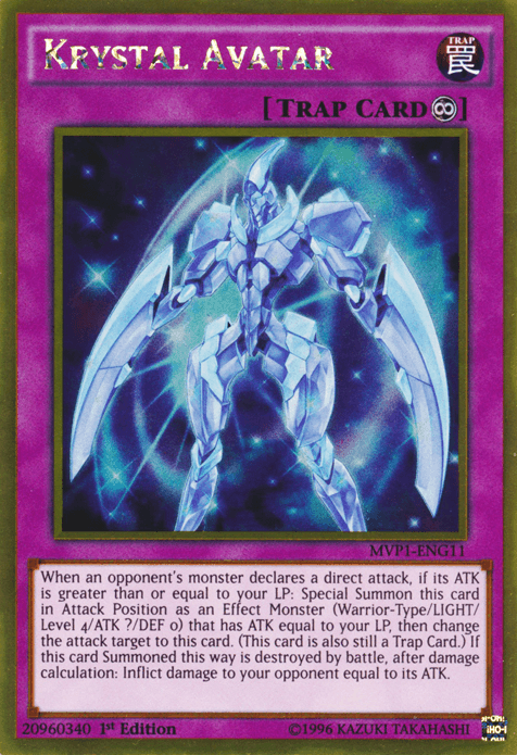 Krystal Avatar [MVP1-ENG11] Gold Rare - Josh's Cards