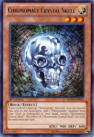 Chronomaly Crystal Skull [REDU-EN013] Rare - Josh's Cards
