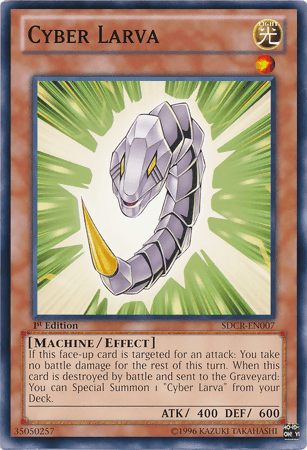 Cyber Larva [SDCR-EN007] Common - Josh's Cards
