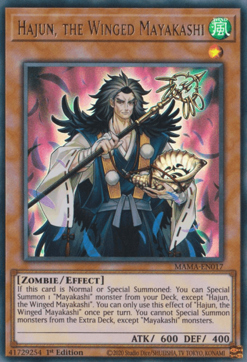 Hajun, the Winged Mayakashi [MAMA-EN017] Ultra Rare - Josh's Cards