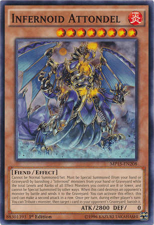 Infernoid Attondel [MP15-EN208] Common - Josh's Cards