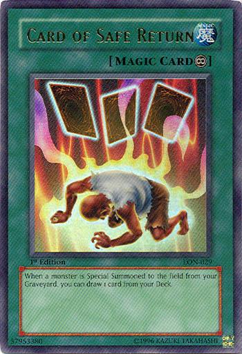 Card of Safe Return [LON-029] Ultra Rare - Josh's Cards