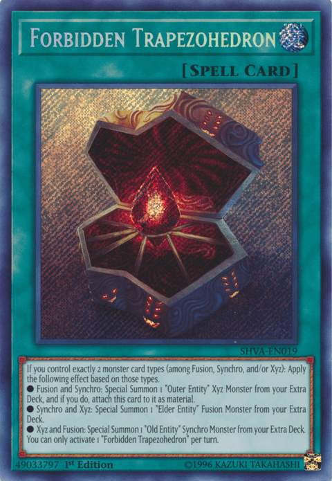 Forbidden Trapezohedron [SHVA-EN019] Secret Rare - Josh's Cards