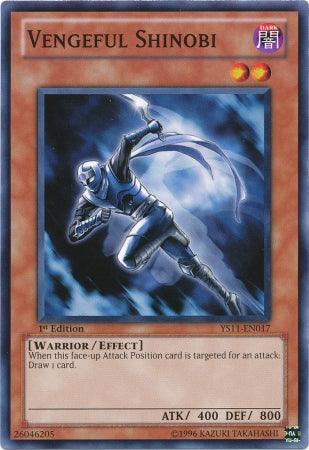 Vengeful Shinobi [YS11-EN017] Common - Josh's Cards