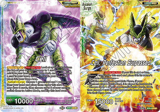 Cell // Cell, Perfection Surpassed (BT9-112) [Universal Onslaught] Parallel Foil