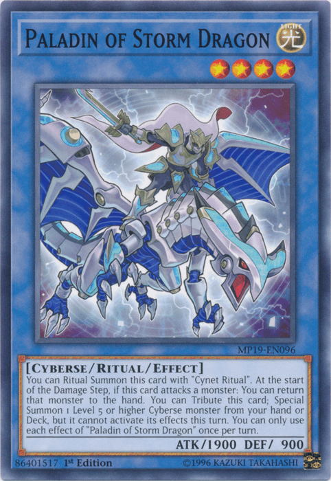 Paladin of Storm Dragon [MP19-EN096] Common - Josh's Cards