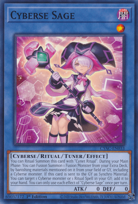 Cyberse Sage [CYAC-EN033] Common - Josh's Cards
