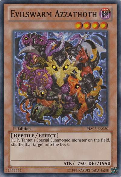 Evilswarm Azzathoth [HA07-EN050] Super Rare - Josh's Cards
