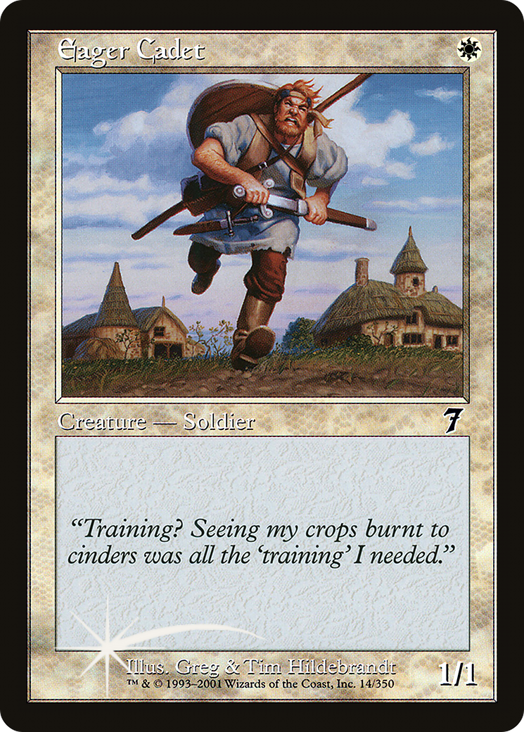 Eager Cadet [Seventh Edition] Foil