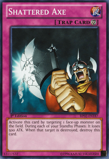 Shattered Axe [BP02-EN187] Mosaic Rare - Josh's Cards