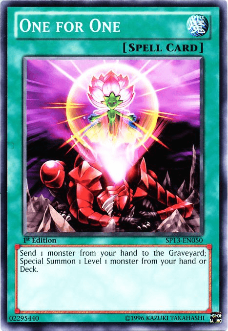 One for One [SP13-EN050] Common - Josh's Cards