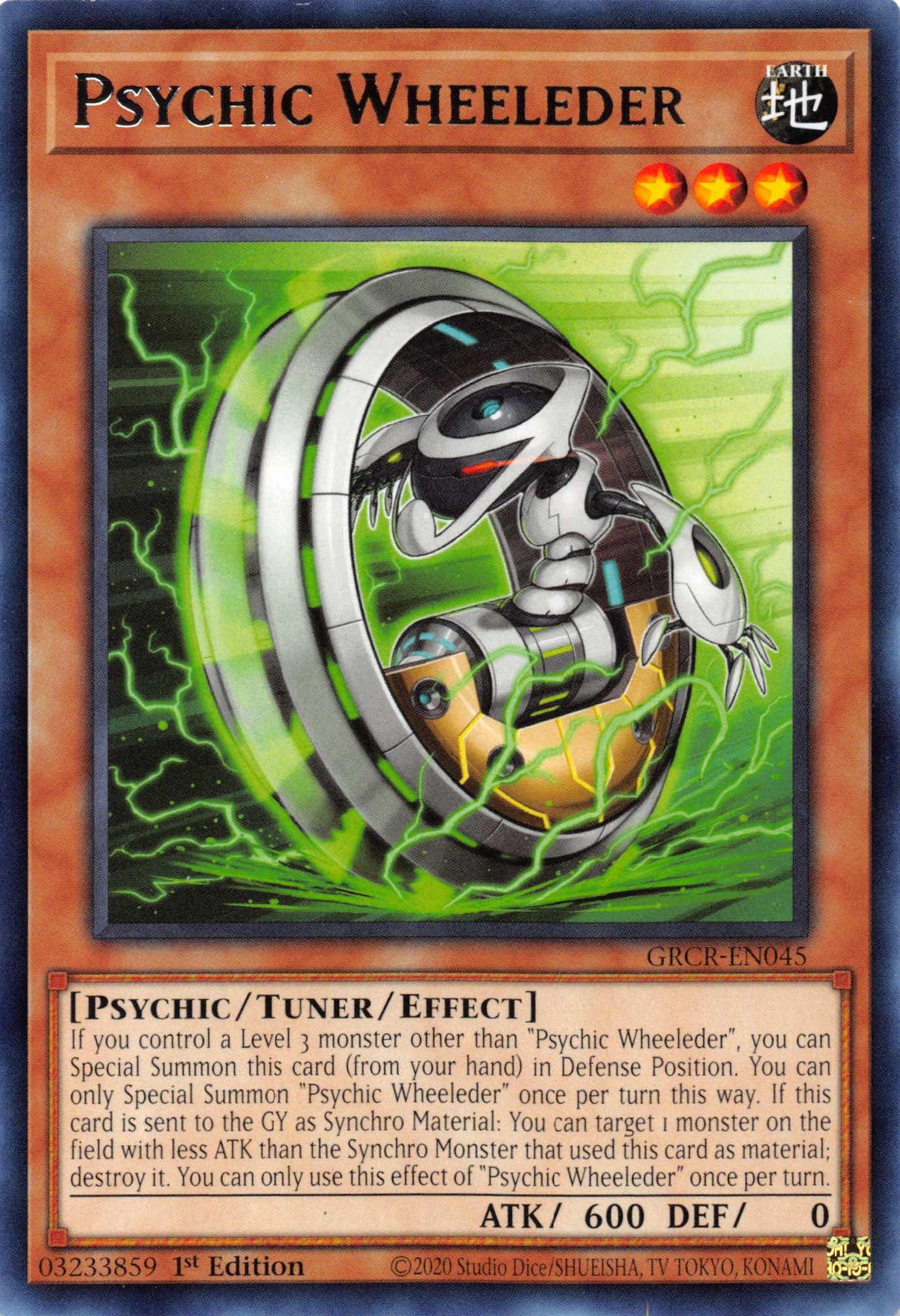 Psychic Wheeleder [GRCR-EN045] Rare - Josh's Cards