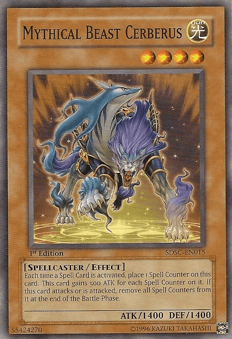 Mythical Beast Cerberus [SDSC-EN015] Common - Josh's Cards