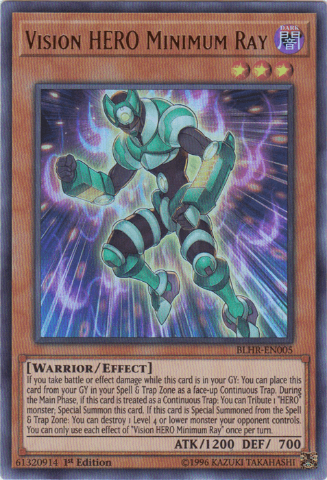 Vision Hero Minimum Ray [BLHR-EN005] Ultra Rare - Josh's Cards