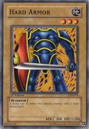 Hard Armor [LOB-074] Common - Josh's Cards