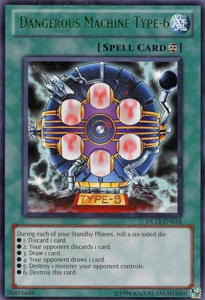 Dangerous Machine Type-6 (Green) [DL12-EN016] Rare - Josh's Cards