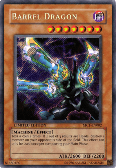 Barrel Dragon [MC1-EN002] Secret Rare - Josh's Cards