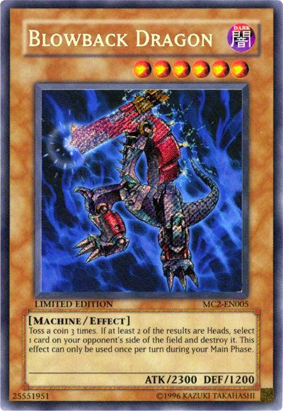 Blowback Dragon [MC2-EN005] Secret Rare - Josh's Cards